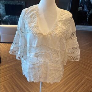 Alexis Cream Lace Blouse